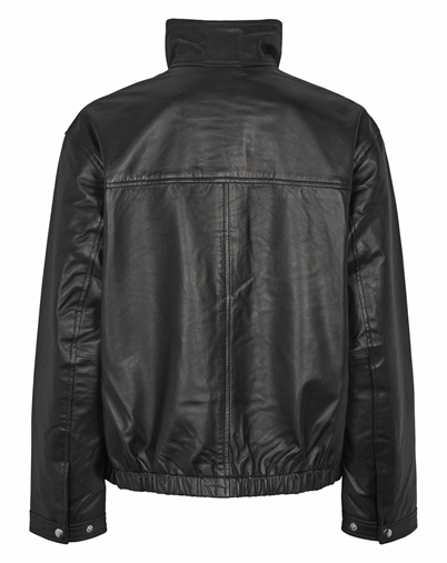 Soft Rebels - SREmersyn Leather Jakke - Black